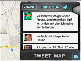 Tweetmap Tweets Screen